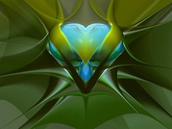 Blue heart, hearts, love HD wallpaper