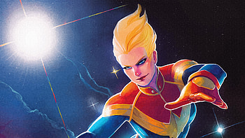 Mighty Captain Marvel , captain-marvel, superheroes, artist, artwork, digital-art, marvel HD wallpaper