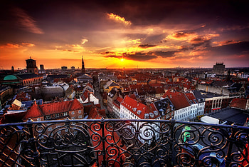 Vibrant Copenhagen, Danish capital, Refined elegance, Impressive skyline HD wallpaper