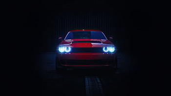 Red Dodge Challenger , dodge-challenger, dodge, cars, muscle-cars HD wallpaper