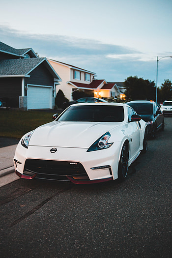 Sports, Nissan, Cars, Car, Front View, Nissan 350Z, Sports Car HD phone wallpaper