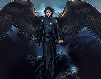 It's not a sword, huntt, angel, sword, amelie HD wallpaper