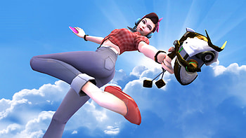 DVa Overwatch Artwork , dva-overwatch, overwatch, games, artwork HD wallpaper
