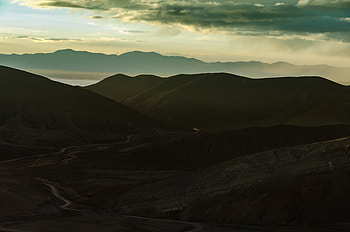Nature, Mountains, Horizon, Panorama HD wallpaper
