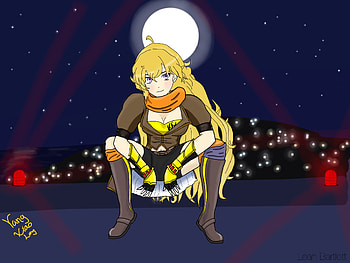 ... rainbowdash12304 RWBY- Yang Xiao Long by rainbowdash12304 HD wallpaper