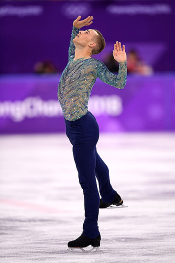Adam Rippon, Exults after bronze medal, Winter Olympics, Figure skating HD phone wallpaper