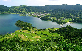 Azores beauty, Captivating landscapes, Stunning backgrounds, Serene charm HD wallpaper