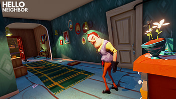 Hello Neighbor – Mysterious Game Scene, video game HD wallpaper