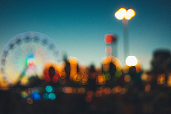 Amusement Park Blur , blur, graphy HD wallpaper