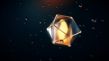 Bubbles, 3D, Figure, Volume, Volumetric, Polyhedron HD wallpaper