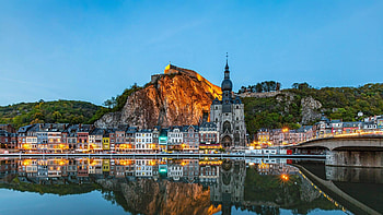 River Meuse, Belgium HD wallpaper
