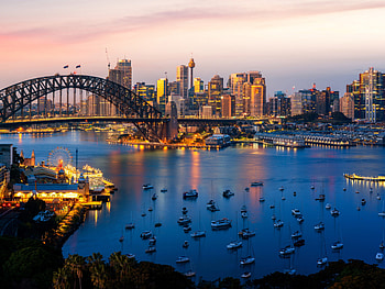 Sydney city, Panorama view, Australian bridge, Stunning for screens HD wallpaper