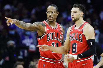 DeMar DeRozan, Zach LaVine HD wallpaper
