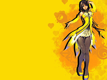 Yellow, hyung, tae, carta, art, magna, kim HD wallpaper