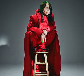 Billie Eilish, Music, American, Bubble Gum, Singer HD wallpaper