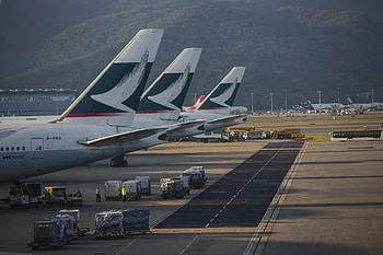 Cathay Pacific, Extended airport restrictions, Impact again HD wallpaper
