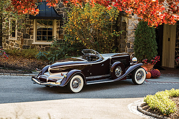 Classic car, 1934 Auburn Twelve Salon Speedster HD wallpaper