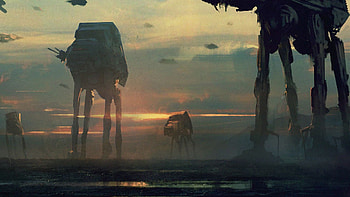 Star Wars AT-AT Walker HD wallpaper