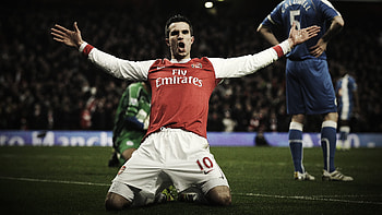 Robin van Persie, Football Player HD wallpaper
