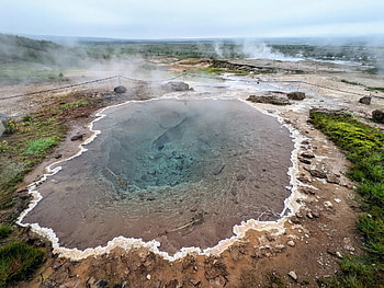 Geysir highlights, Unforgettable travel, Golden Circle, Iceland HD wallpaper
