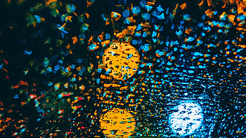 Lights Macro On Glass , macro, glass, graphy HD wallpaper
