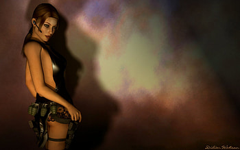 Sexy Lara HD wallpaper