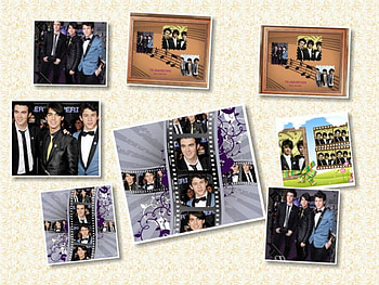 Jonas collage, kevin, jonas brothers, jonas, joe, collage, nick HD wallpaper