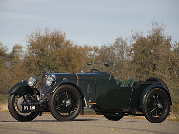 Trees, Aston Martin, Cars, Side View, Retro, International, 1929 HD wallpaper