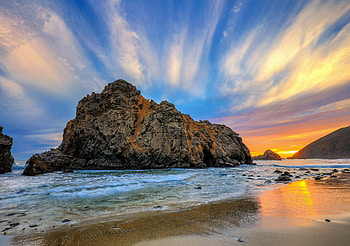 Sunset Rock Cove — Nature, nature, rock HD wallpaper