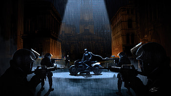 Police About To Arrest The Batman, the-batman, batman, superheroes, movies, 2021-movies, robert-pattinson HD wallpaper