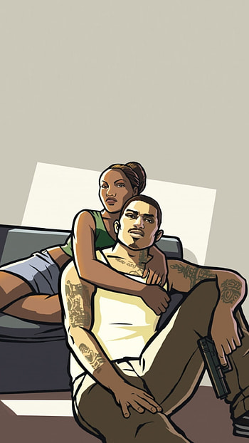 Gta San Andreas WP V11, ryder, cj, smoke, Kendl, sweet HD phone wallpaper