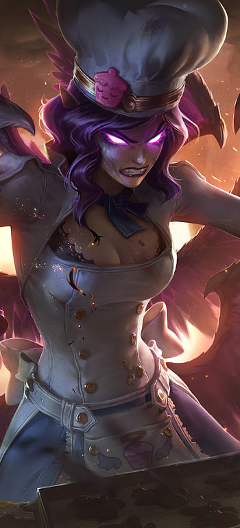 Sinful Succulence Morgana, video game, League Of Legends HD phone wallpaper