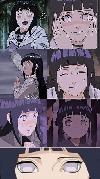 Hinata Hyuga, Byakugan, Anime, Naruto HD phone wallpaper