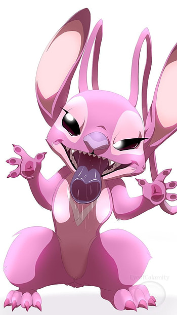Stitch, Pink Stitch HD phone wallpaper