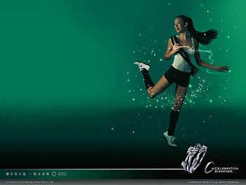 green queen, girl, color HD wallpaper