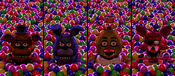 Fazbear Entertainment, Freddy Fazbear's Pizza, Classic Animatronics, Original Animatronics, Five Nights at Freddy's HD wallpaper
