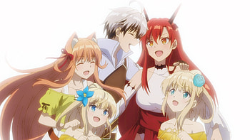 Beast Tamers Unite: of Sora, Runa, Kanade, Tania, and Rein, Sora (Beast Tamer), Runa (Beast Tamer), Kanade (Beast Tamer), Tania (Beast Tamer), Rein Shroud (Beast Tamer), Anime, Beast Tamer HD wallpaper