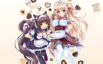 Nekopara, Anime, Chocola (Nekopara), Maple (Nekopara) HD wallpaper