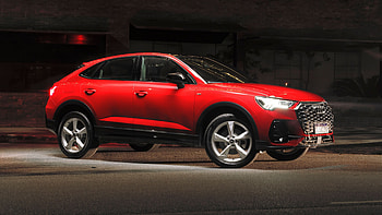 Red Audi Q3 Sportback 2 0 Tfsi Quattro S Line 2022 Cars HD wallpaper