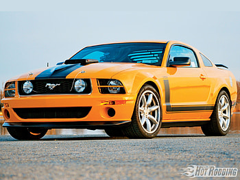 Parnelli Jones Edition Saleen, ford, mustang, 2007, yellow HD wallpaper