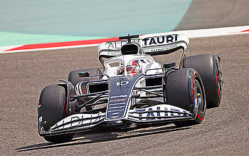 AlphaTauri-RBPT AT03, vector art, Pierre Gasly, 2022 F1 cars, Formula 1, AlphaTauri-RBPT AT03 on track, Pierre Gasly drawing, Scuderia AlphaTauri, new AT03, F1, Scuderia AlphaTauri 2022, F1 cars HD wallpaper