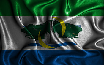 Serra flag, , silk wavy flags, brazilian cities, Day of Serra, Flag of Serra, fabric flags, 3D art, Serra, cities of Brazil, Serra 3D flag HD wallpaper