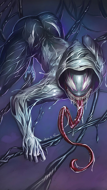 Venom, Venom Marvel Superhero HD phone wallpaper