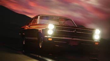 Assetto Corsa Ford Fairlane Willow Springs, video game, Willow Springs, Ford, Assetto Corsa HD wallpaper