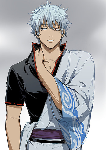 Gintoki Sakata, Silver-haired samurai, Comedic protagonist, Anime HD phone wallpaper