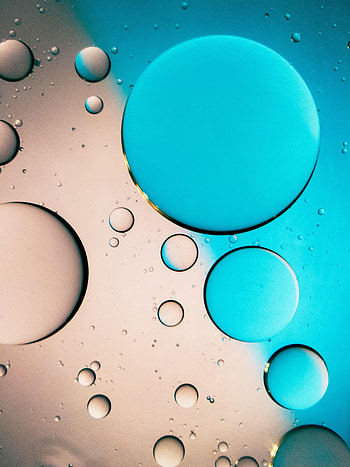 Drops, Macro, Liquid, Grey HD phone wallpaper