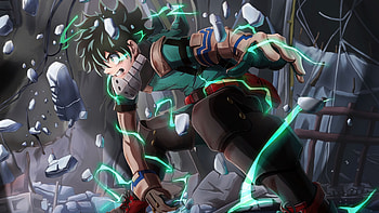 Izuku Midoriya Deku de My Hero Academia Anime Fondo de pantalla Ultra HD wallpaper