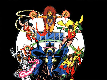 New Teen Titans, DC Comics, Superheroes, Comics HD wallpaper