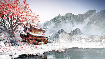 Landscape, Asia HD wallpaper
