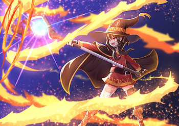 Megumin - KonoSuba, Megumin (KonoSuba), Anime, KonoSuba - God’s blessing on this wonderful world!! HD wallpaper